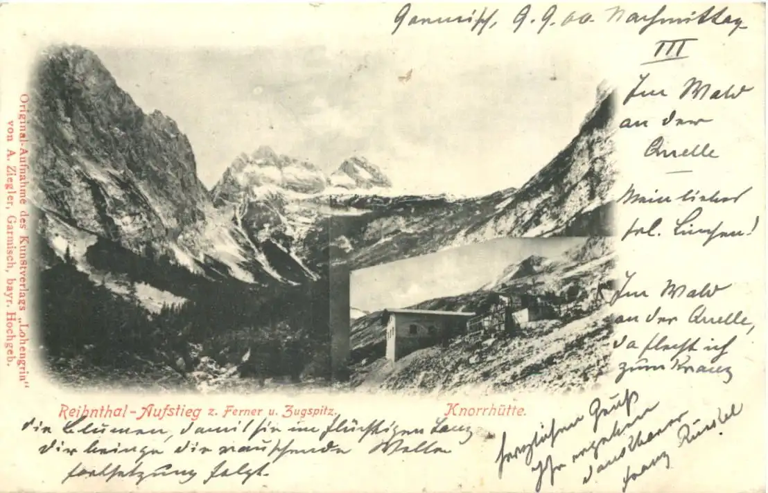 Reihnthal Aufstieg - Knorrhütte -726198