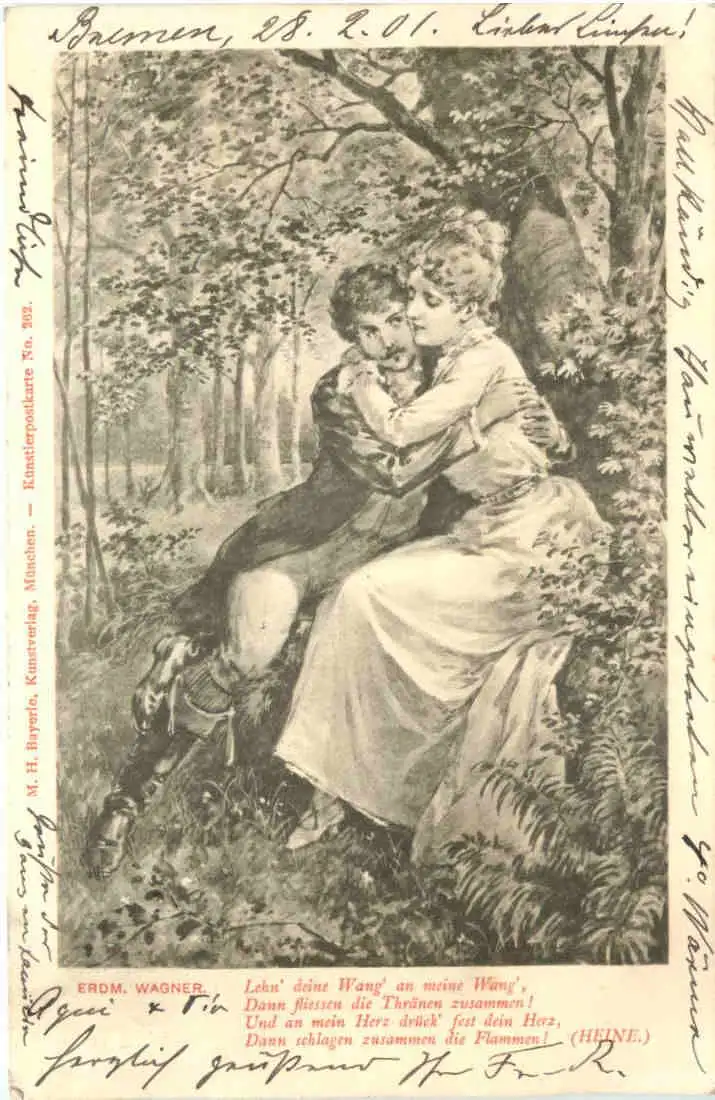 Künstler Ak Erdm. Wagner -726382