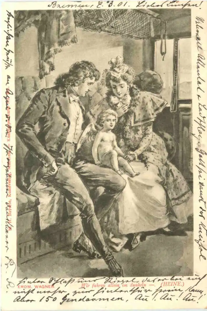 Künstler Ak Erdm. Wagner -726460