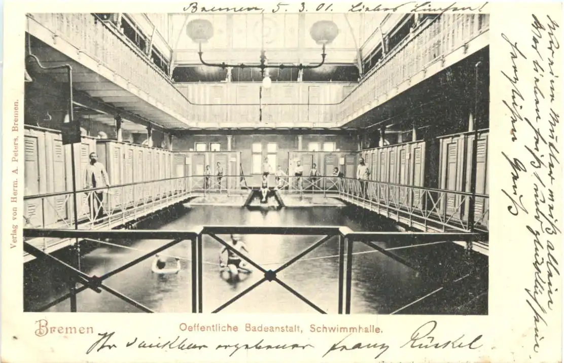 Bremen - Öffentliche Badeanstalt -726476