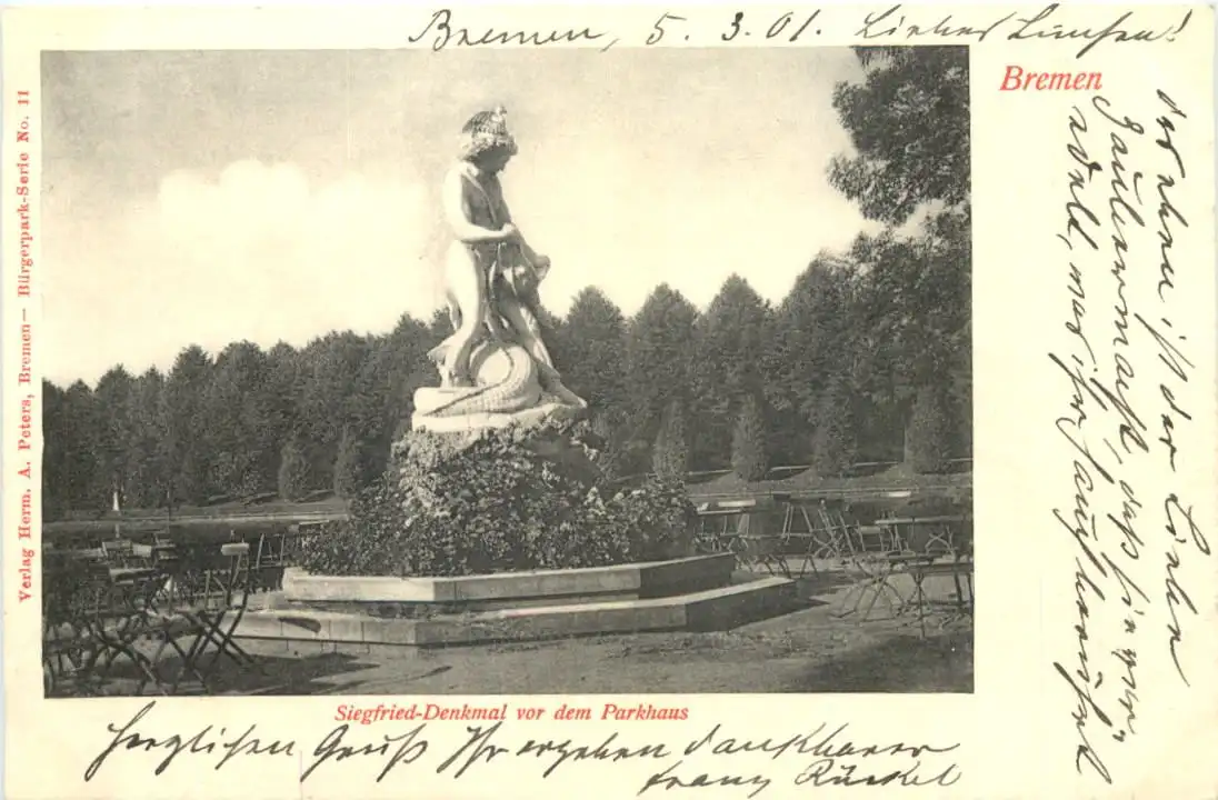 Bremen - Siegfried Denkmal -726500