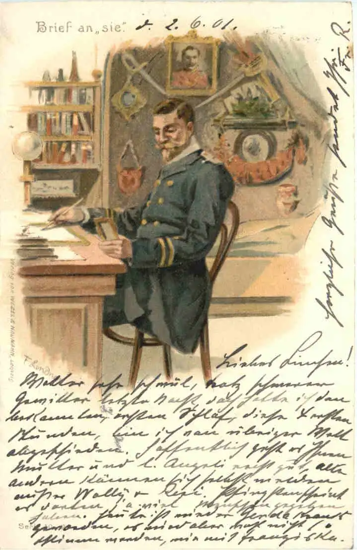 Künstler Ak F. Lindner -726532