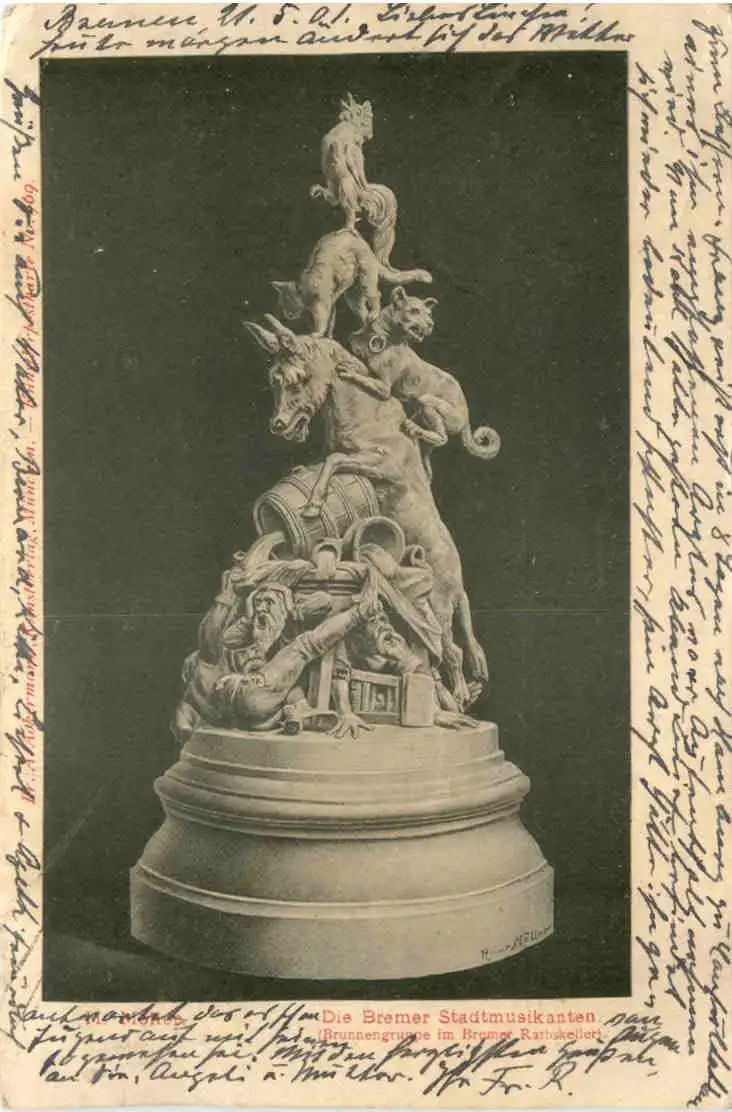 Die Bremer Stadtmusikanten -726442