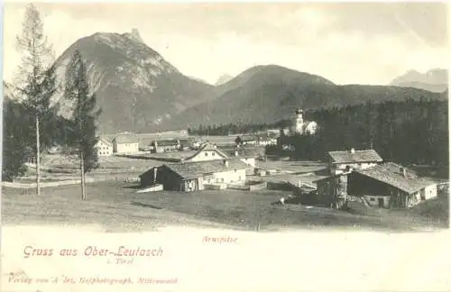 Gruss aus Ober-Leutasch in Tirol -726728