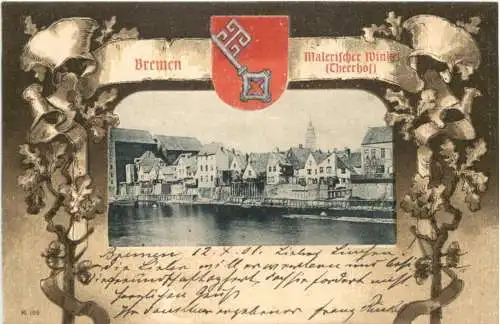 Bremen - Theerhof - Litho -726642