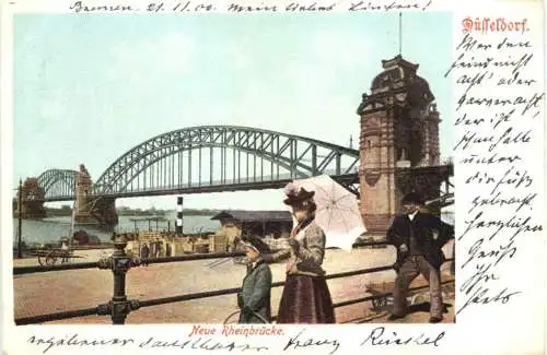 Düsseldorf - Neue Rheinbrücke -726724