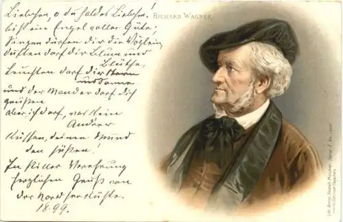 Richard Wagner - Litho -726920
