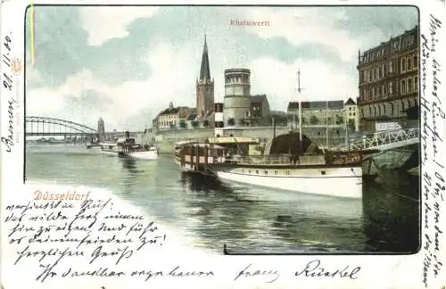 Düsseldorf - Rheinwerft -726848
