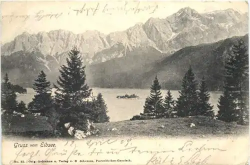 Gruss vom Eibsee -726990