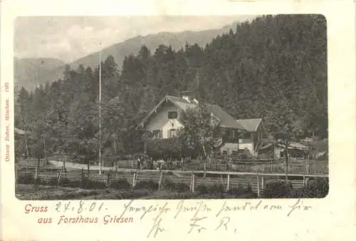Gruss aus Forsthaus Griesen -726906