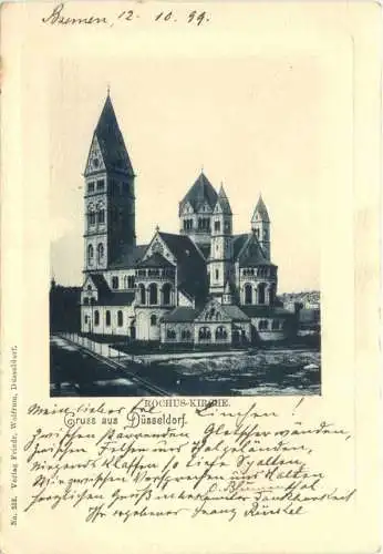 Gruss aus Düsseldorf - Rochus-Kirche -726946