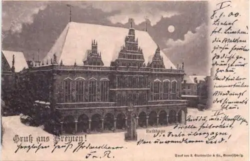 Gruss aus Bremen - Rathaus -726980