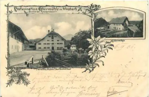 Reichenhall - Restauration Obermühle in Weisbach -726862