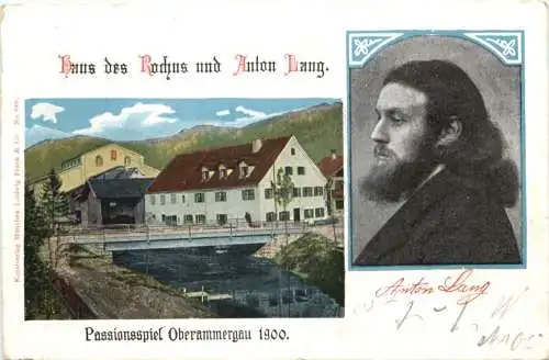Passionsspiel Oberammergau 1900 -726892