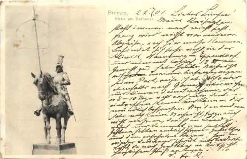 Bremen - Ritter am Rathause -726912