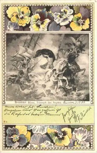 Bremen - Börse - Litho -727010