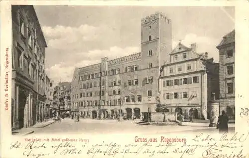 Gruss aus Regensburg - Haidplatz -727190