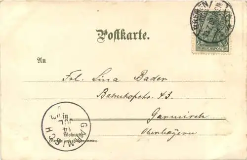 Das Postwesen - Wüstenpost - Briefmarken - Litho -727022