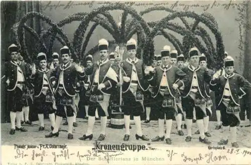 Der Schäfflertanz in München - Kronengruppe -727166