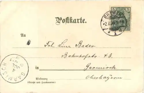Das Postwesen - Deutsche Reichspost - Briefmarken - Litho -727078