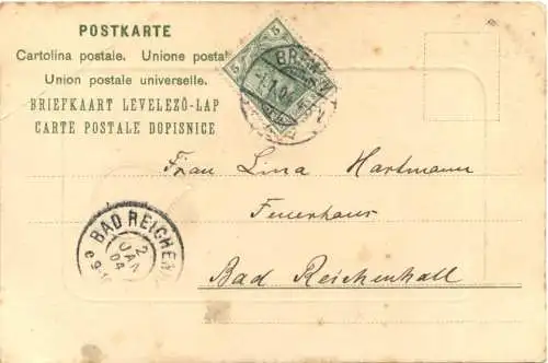 Neujahr - Ballon mit Hufeisen -727268