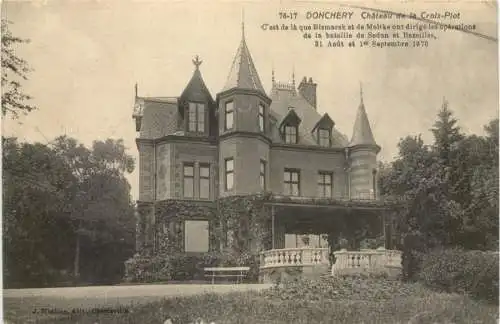 Donchery - Chateau de la Croix Piot - Feldpost -727292