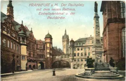 Frankfurt am Main - Der Paulsplatz -727314