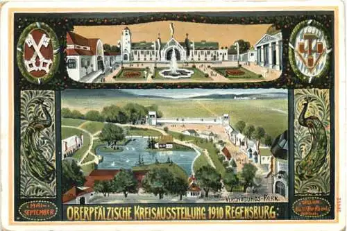 Regensburg - Oberpfälzische Kreisausstellung 1910 -727338