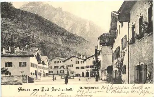 Gruss aus Bad Reichenhall - St. Floriansplatz -727494