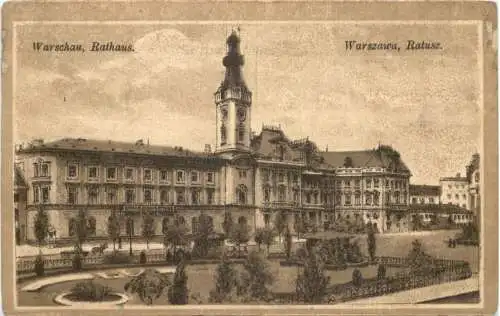 Warschau - Rathaus -727554