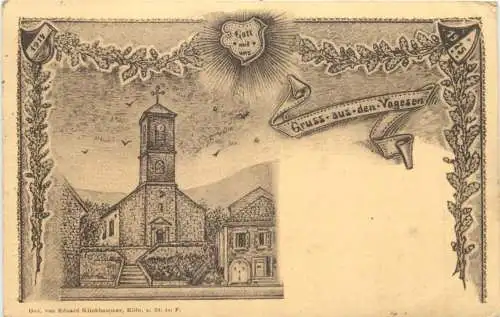 Gruss aus den Vogesen - Feldpost -727502