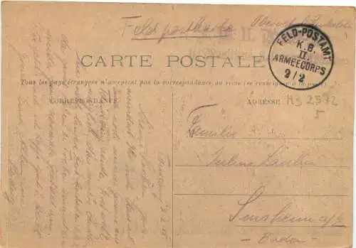 Tourcoing - La Gare - Feldpost -727568