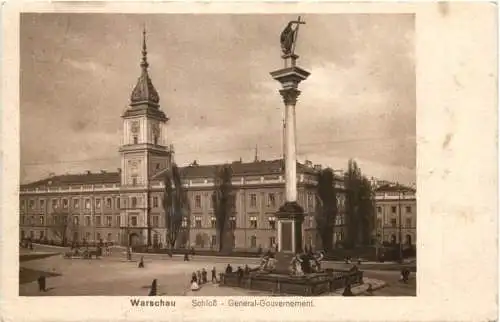 Warschau - Schloss General Gouvernement -727558