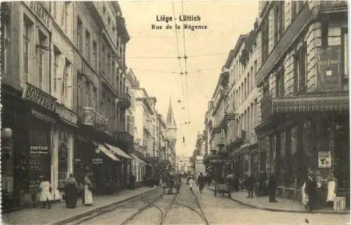 Liege Lüttich - Rue de la Regence - Feldpost -727614