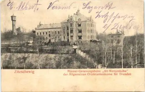 Zitzschewig - Männer Genesungsheim Alt Wettinshöhe - Radebeul -727652