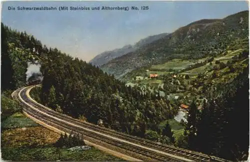 Schwarzwaldbahn - Steinbiss - Feldpost -727762