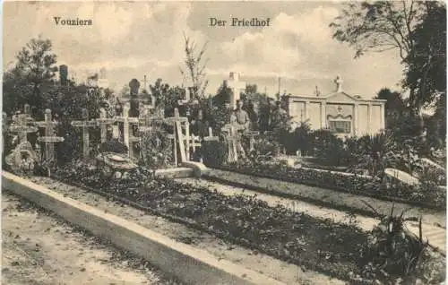 Vouziers - Der Freidhof - Feldpost -727734