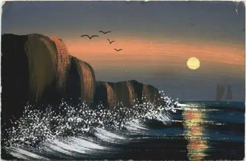 Karte handgemalt -727738