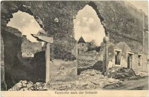 Varneville nach der Schlacht - Feldpost -727684