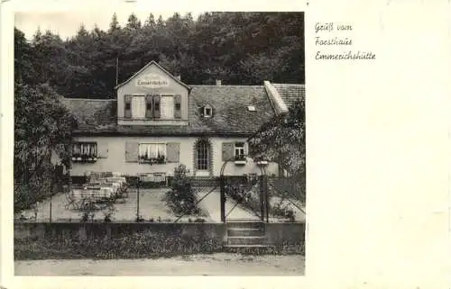 Gruss vom Forsthaus Emmerichshütte - Rheinböllen -728034