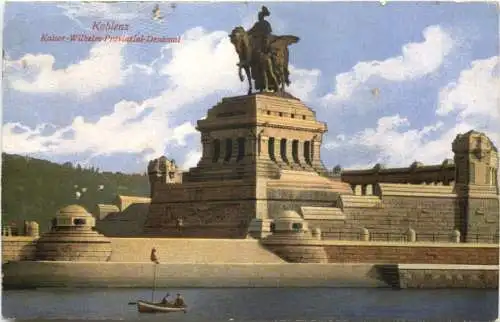 Koblenz - Kaiser Wilhelm Denkmal -728176