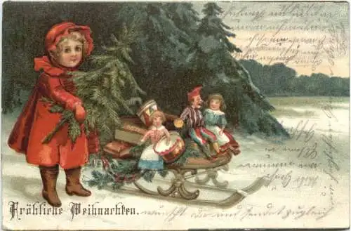 Weihnachten - Prägekarte - Spielzeug -728138