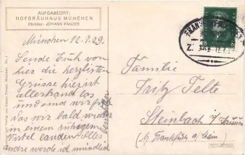 München - Königliches Hofbräuhaus -728258