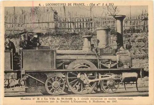 Lokomotive - Machine no. 16 -728416