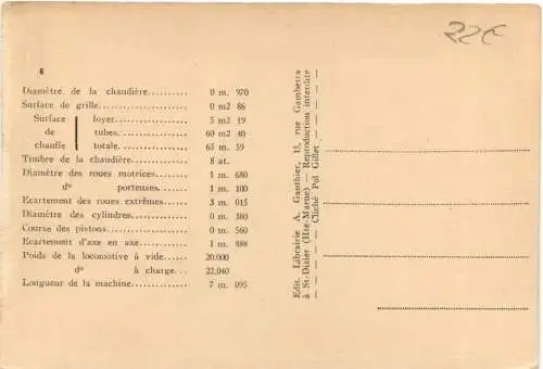 Lokomotive - Le Marechal de Saxe -728412