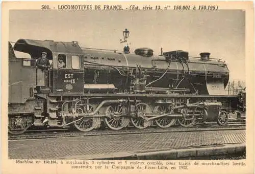 Lokomotive - Machine no. 150.166 -728414
