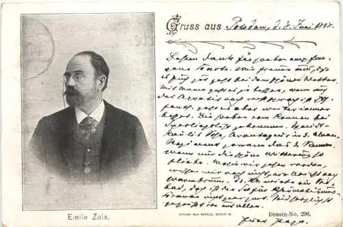 Emile Zola - Schriftsteller -728480