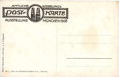 München - Ausstellung 1908 - Kunstgewerbe -728600