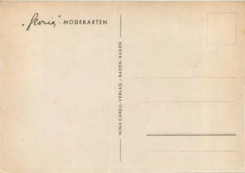 Gloria - Modekarte -728714