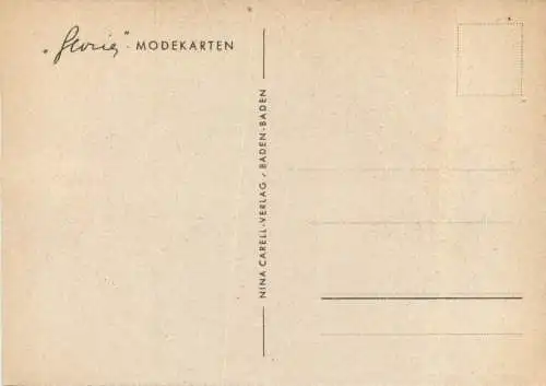 Gloria - Modekarte -728710